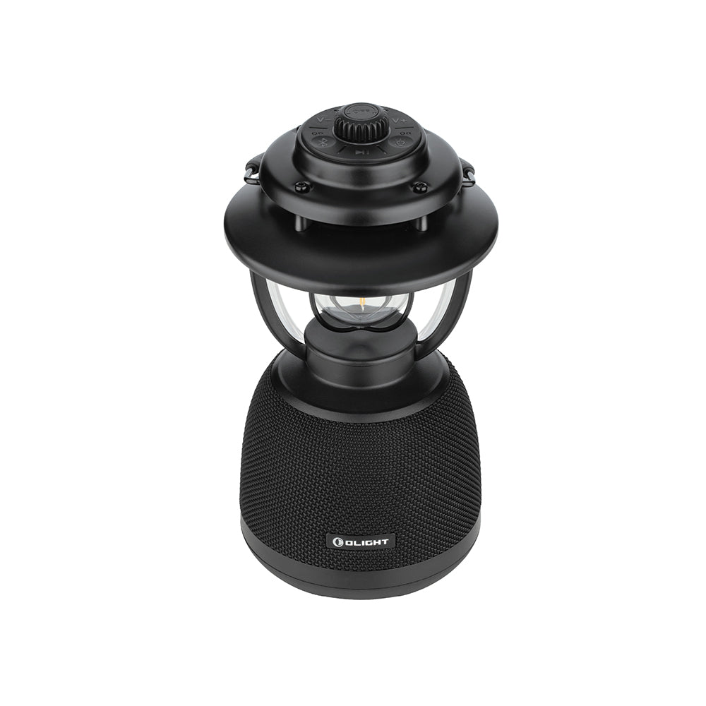 Olantern Music | Lampe camping avec chaîne Hi-Fi 2-en-1
