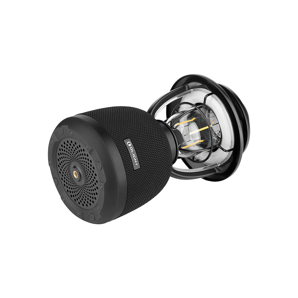 Olantern Music | Lampe camping avec chaîne Hi-Fi 2-en-1