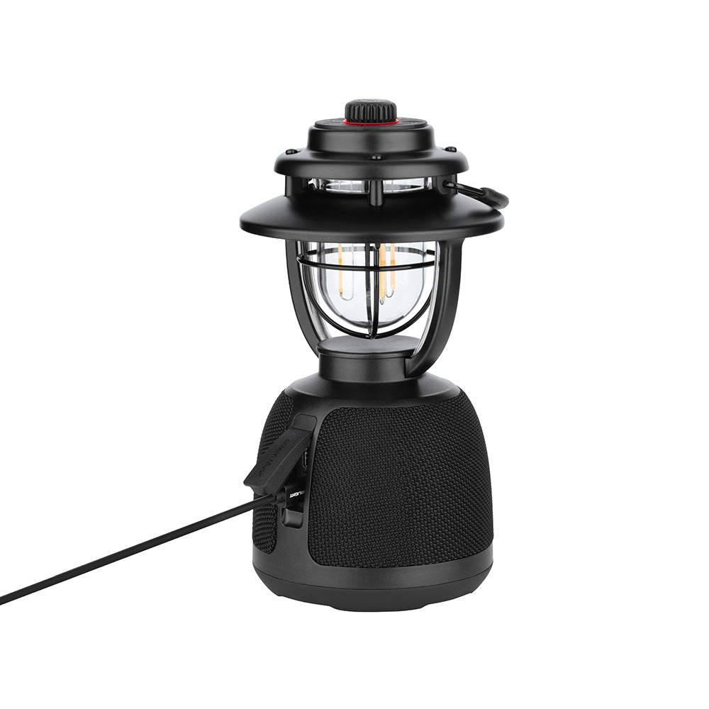Olantern Music | Lampe camping avec chaîne Hi-Fi 2-en-1