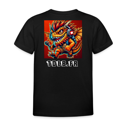 👕 T-Shirt Enfant TDLB "Mini Beast" – Logo Officiel - noir