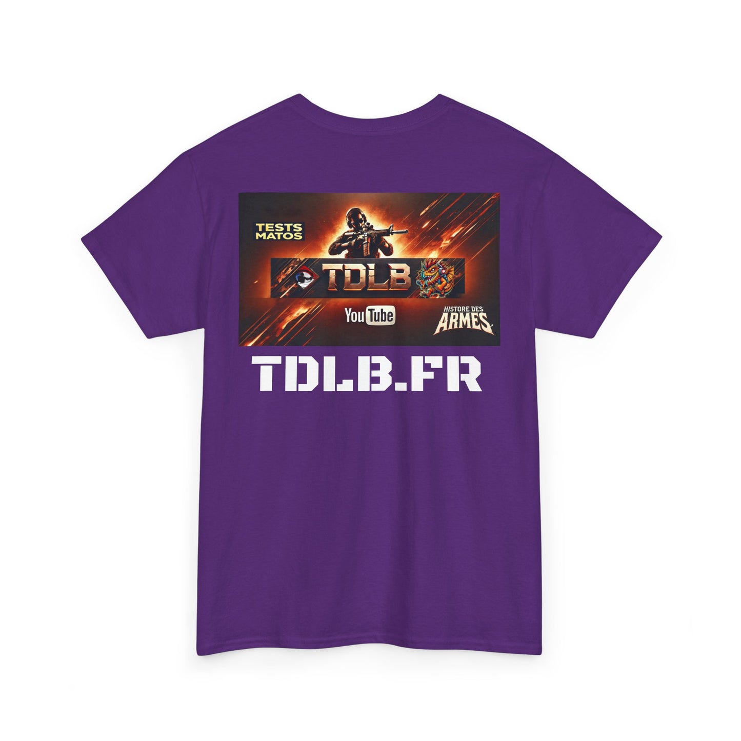 T-Shirt TDLB Unisexe en coton épais