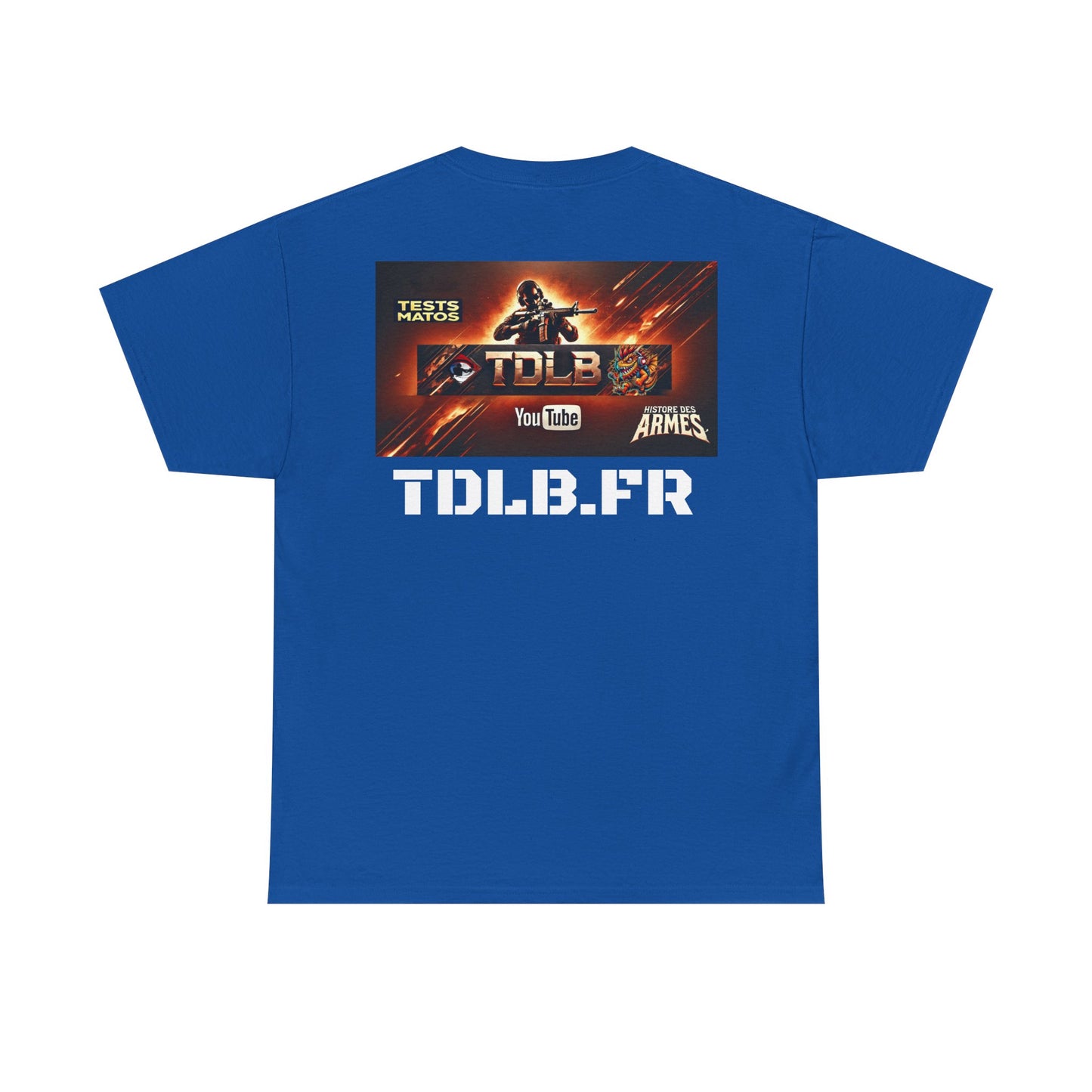 T-Shirt TDLB Unisexe en coton épais
