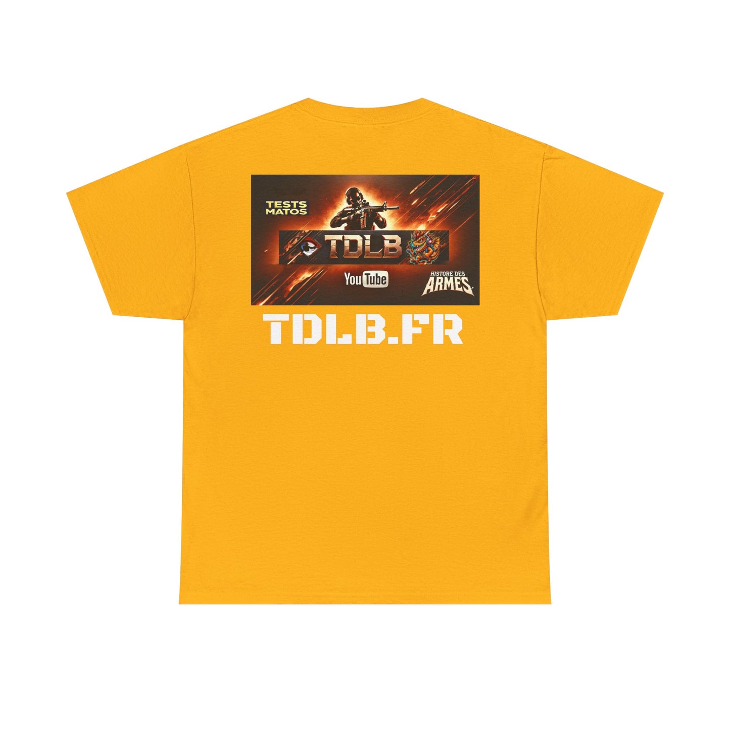 T-Shirt TDLB Unisexe en coton épais
