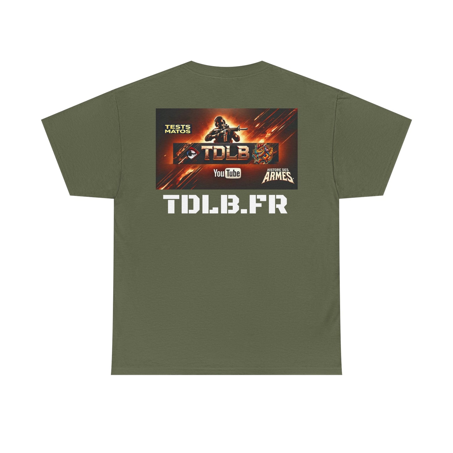 T-Shirt TDLB Unisexe en coton épais