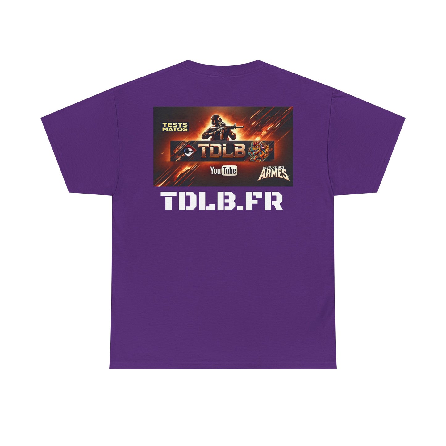T-Shirt TDLB Unisexe en coton épais