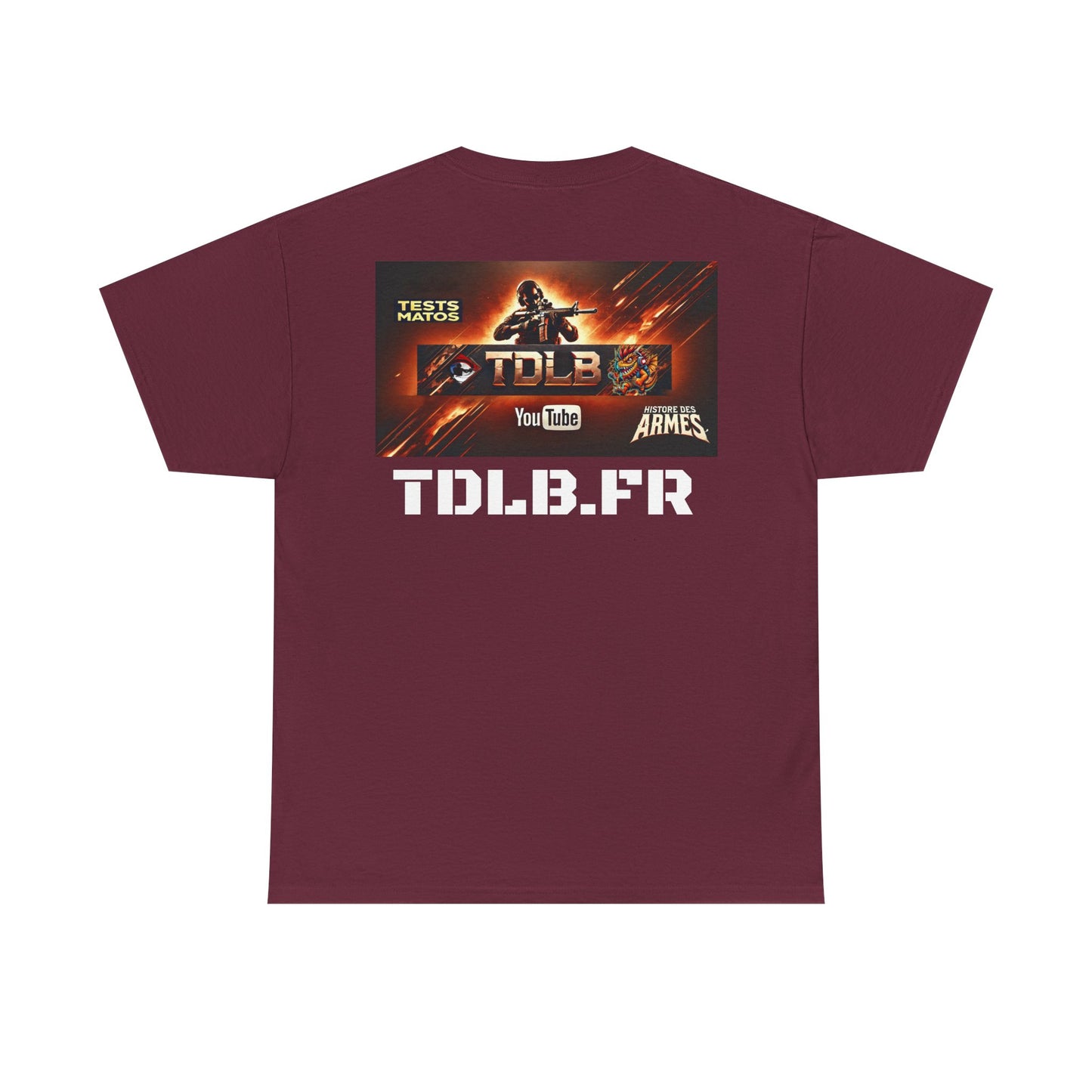 T-Shirt TDLB Unisexe en coton épais