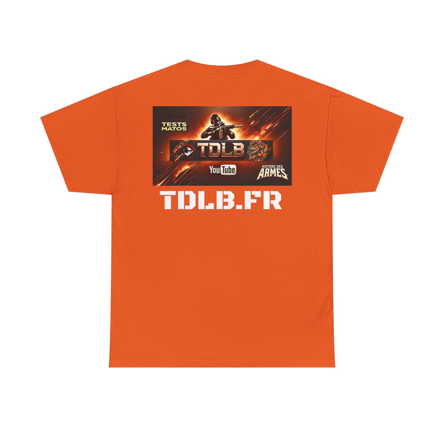 T-Shirt TDLB Unisexe en coton épais