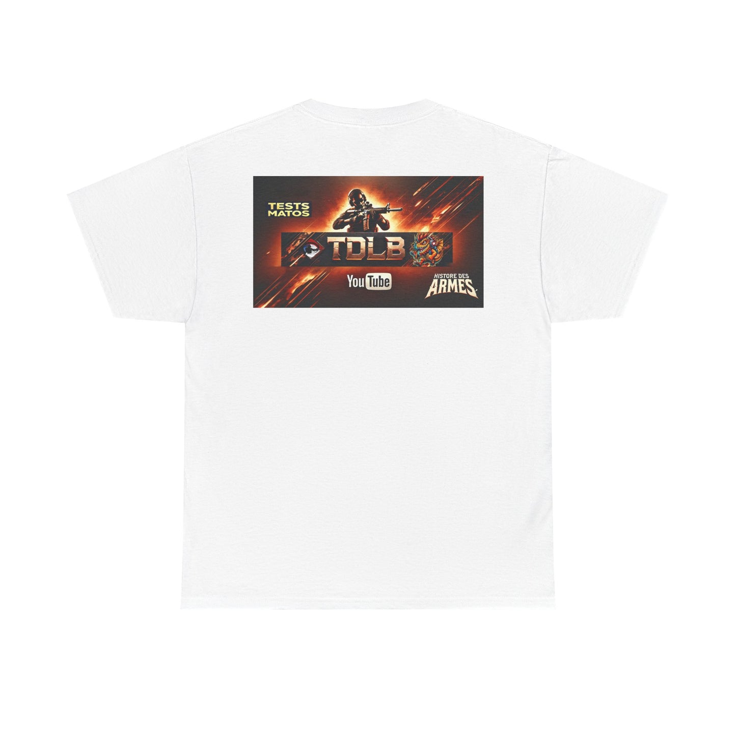 T-Shirt TDLB Unisexe en coton épais