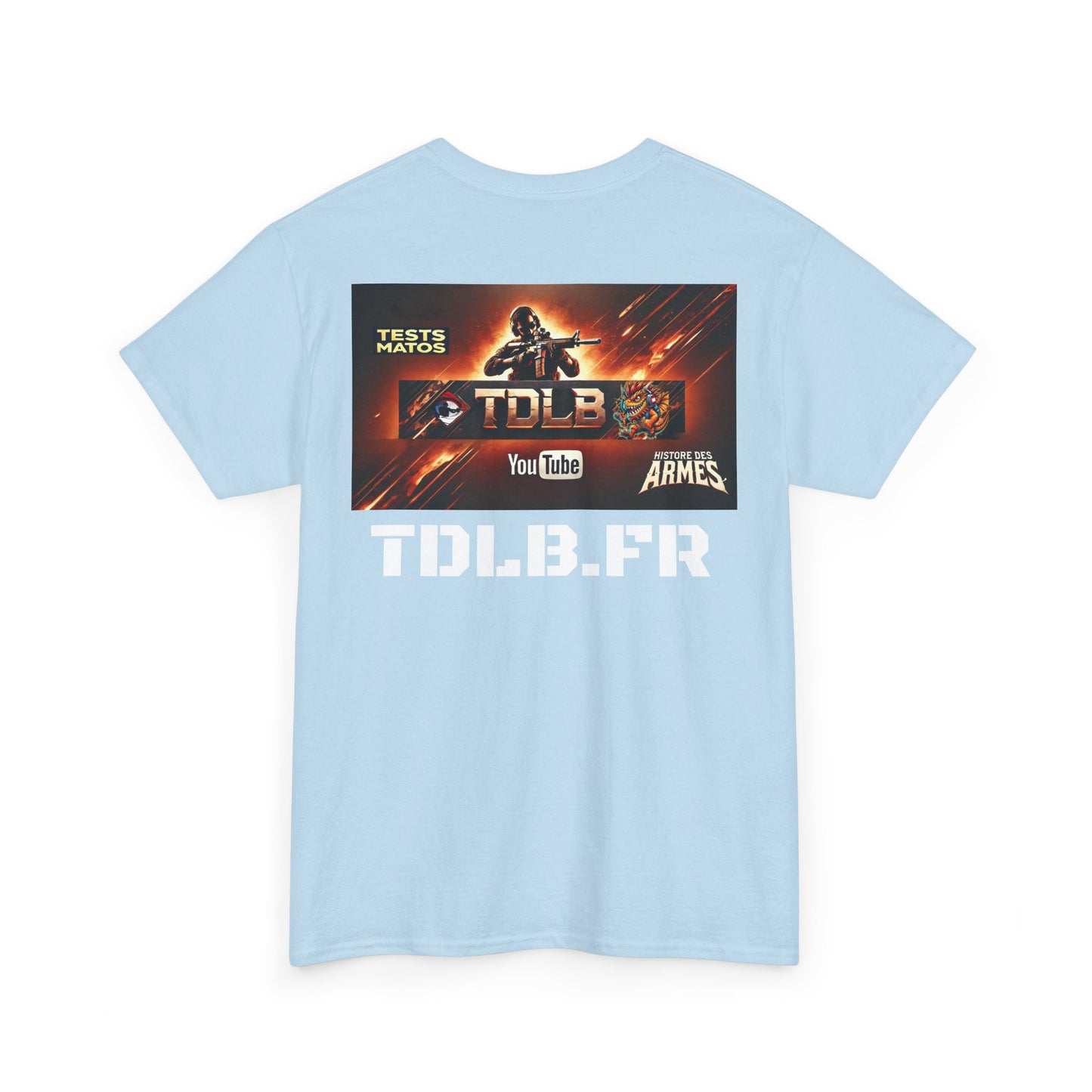 T-Shirt TDLB Unisexe en coton épais