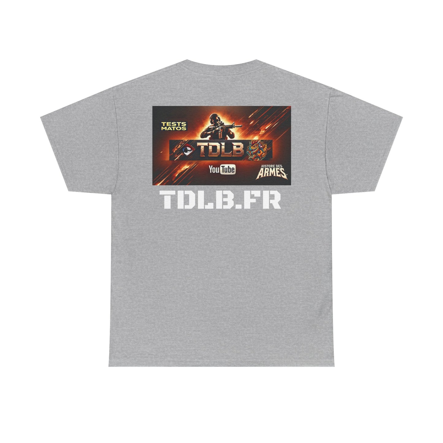 T-Shirt TDLB Unisexe en coton épais