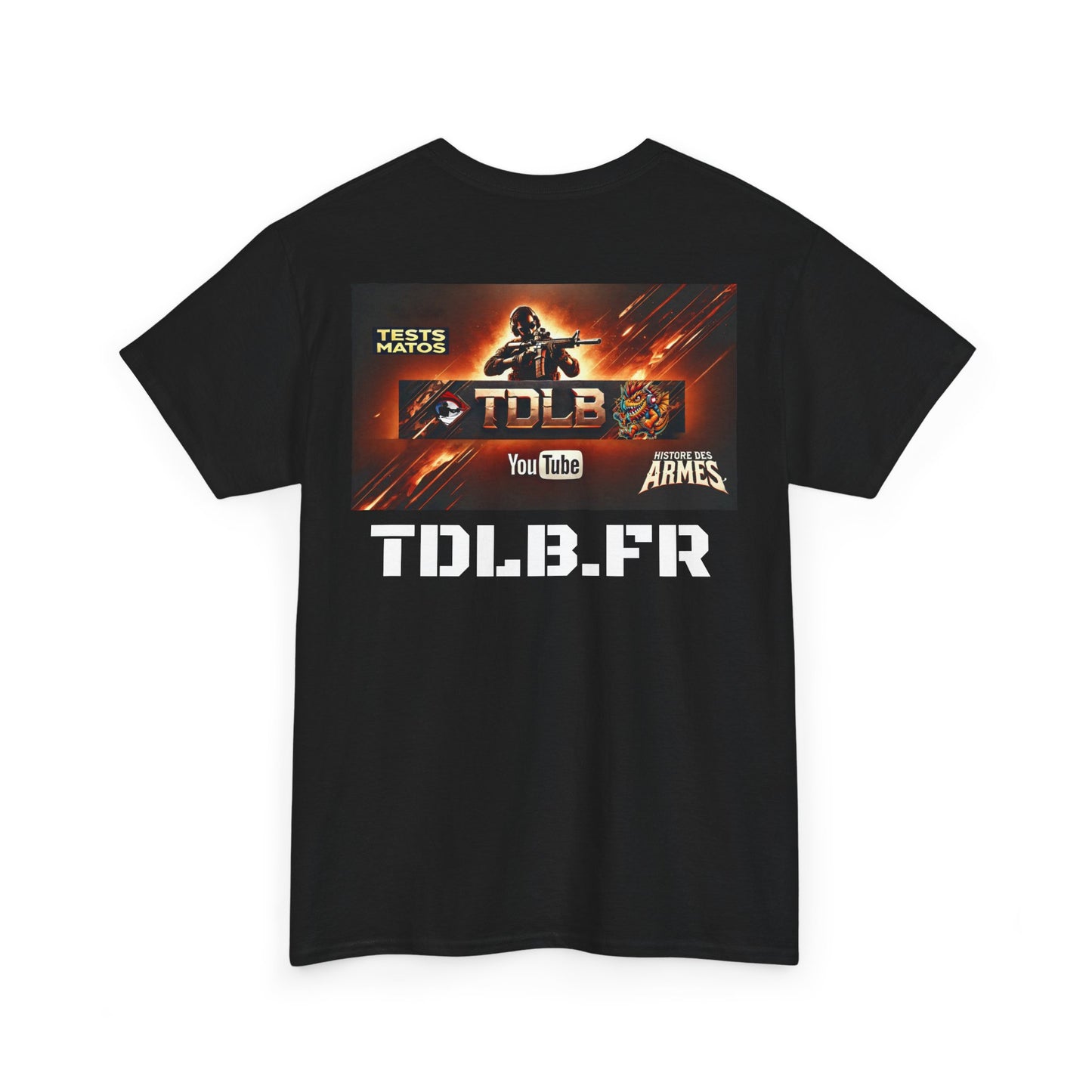 T-Shirt TDLB Unisexe en coton épais