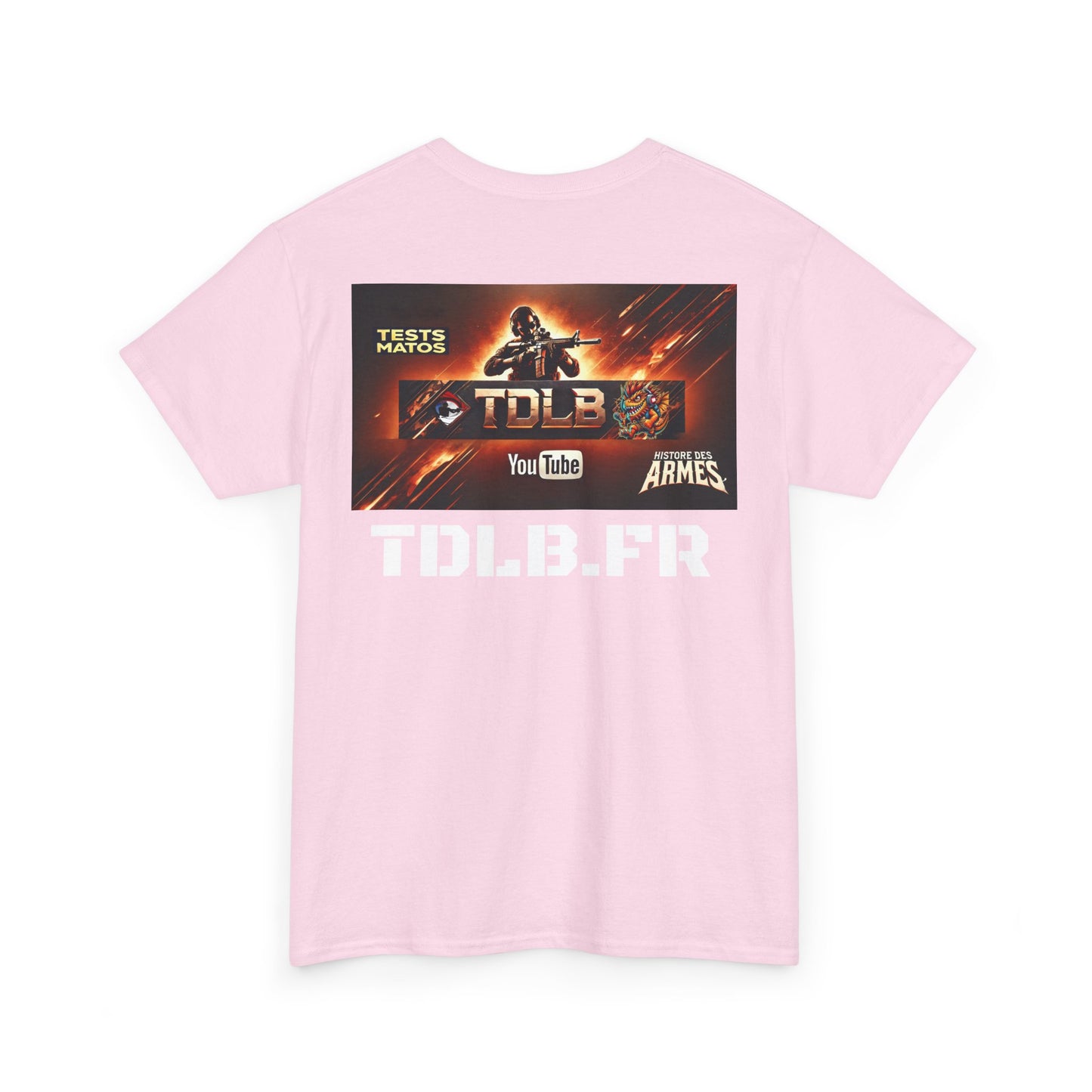 T-Shirt TDLB Unisexe en coton épais