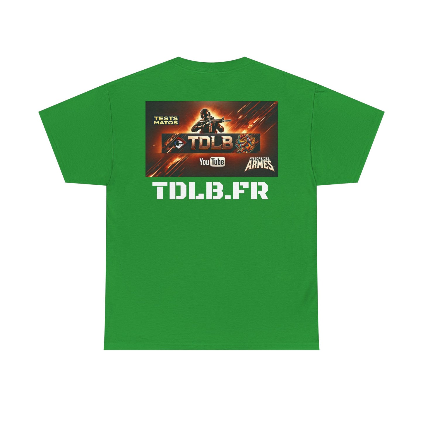 T-Shirt TDLB Unisexe en coton épais