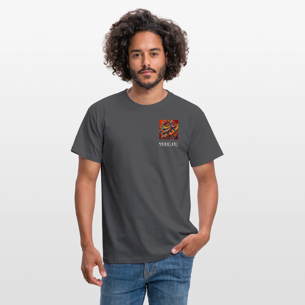 👕 T-Shirt TDLB "Chest Beast" – Logo Côté Cœur - charbon
