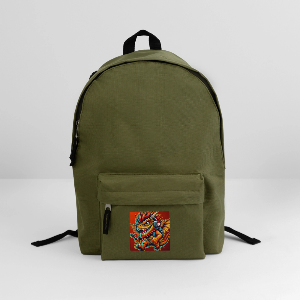 🎒 Sac à dos TDLB "Beast Mode" – Logo Officiel - vert olive