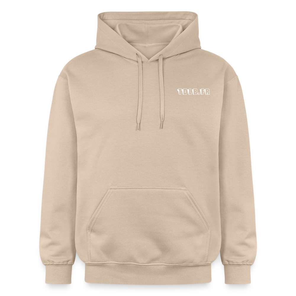 🧥 Sweat à capuche TDLB – Simple Impression - jaune sable
