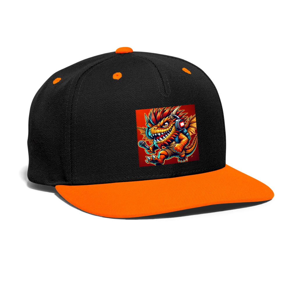 🧢 Casquette Officielle TDLB – Modèle "Beast Mode" - noir/orange néon