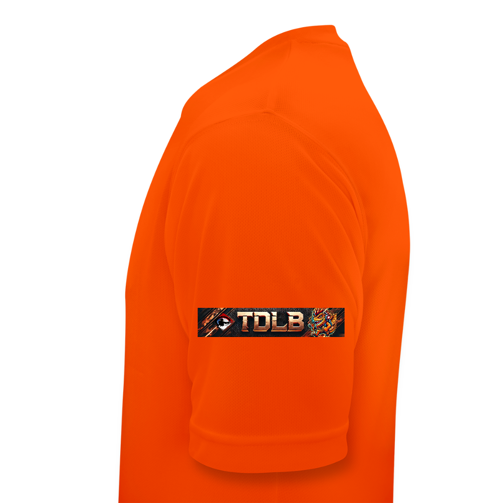 👕 T-shirt TDLB Unisexe – Performance et style au tir comme au quotidien - orange néon