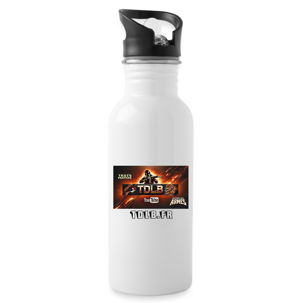 đ§ Gourde Officielle TDLB â Reste hydratĂ© comme un pro du pas de tir - blanc
