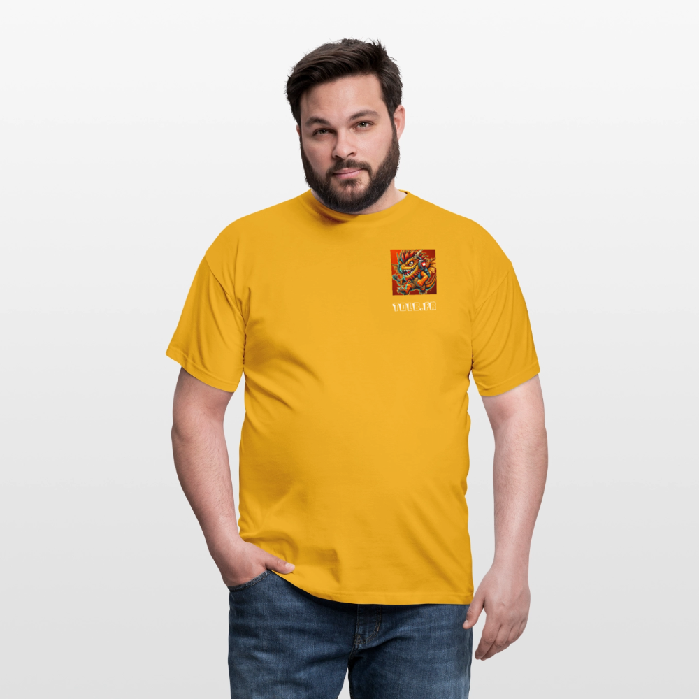 👕 T-Shirt TDLB "Chest Beast" – Logo Côté Cœur - jaune