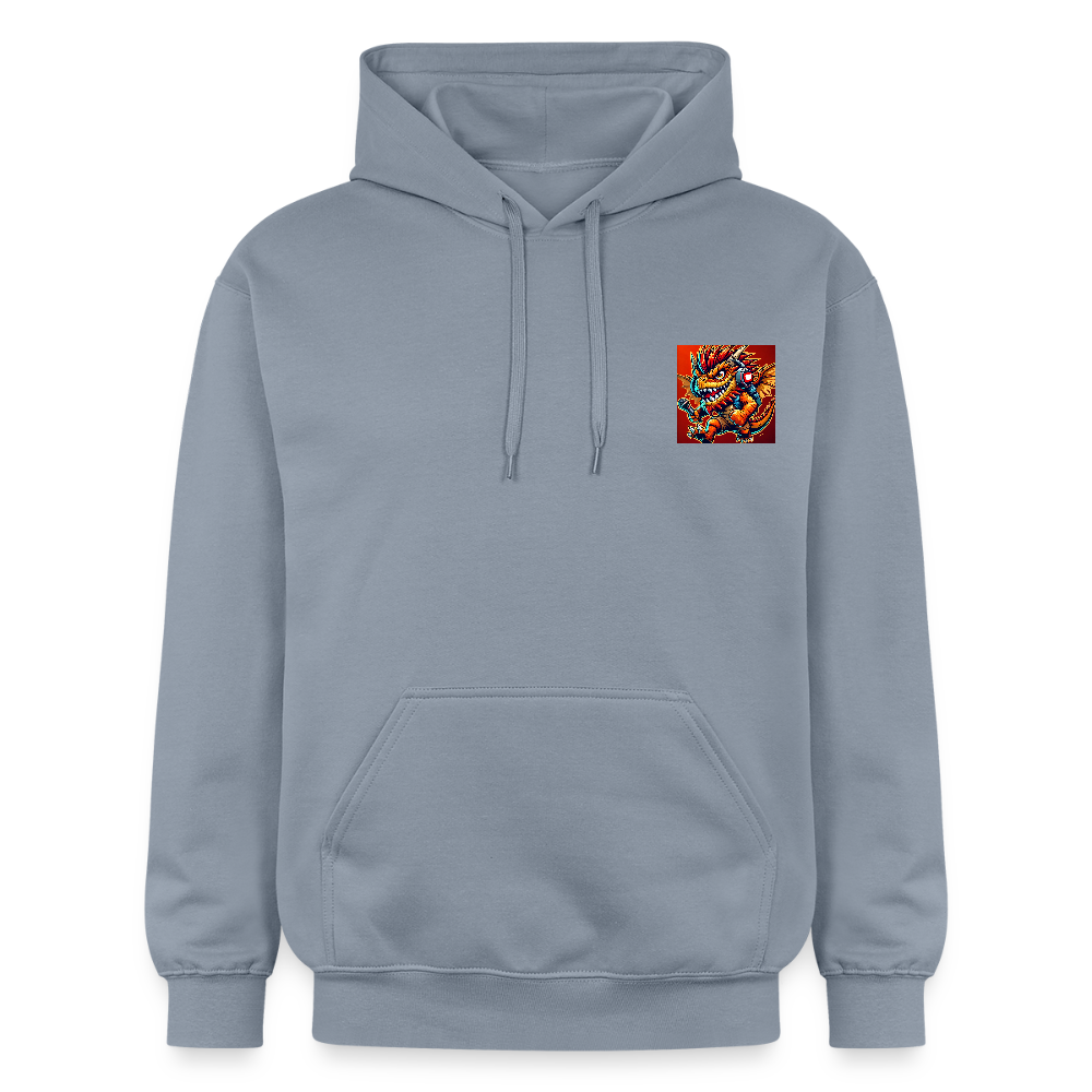 🧥 Sweat à capuche TDLB "Full Impact" – Double Impression - bleu