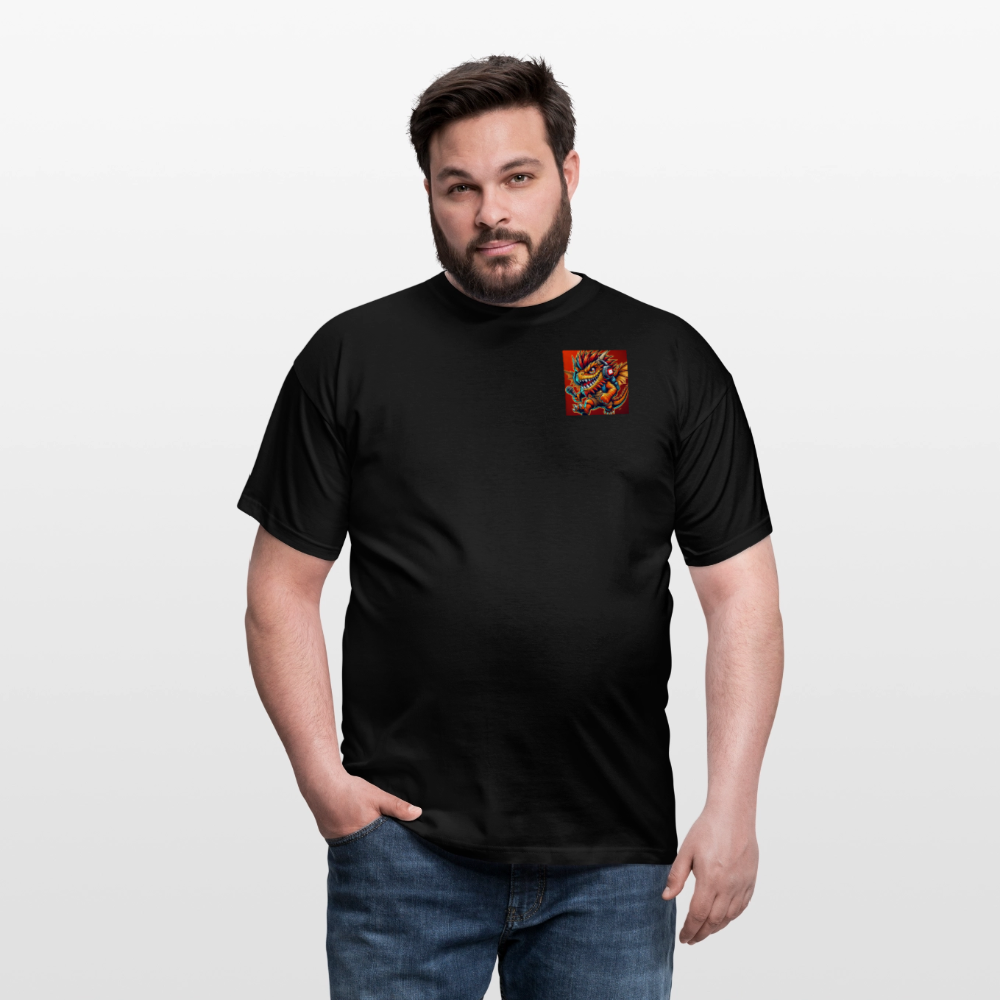 👕 T-Shirt Unisexe TDLB "Dual Impact" – Logo + Bannière - noir
