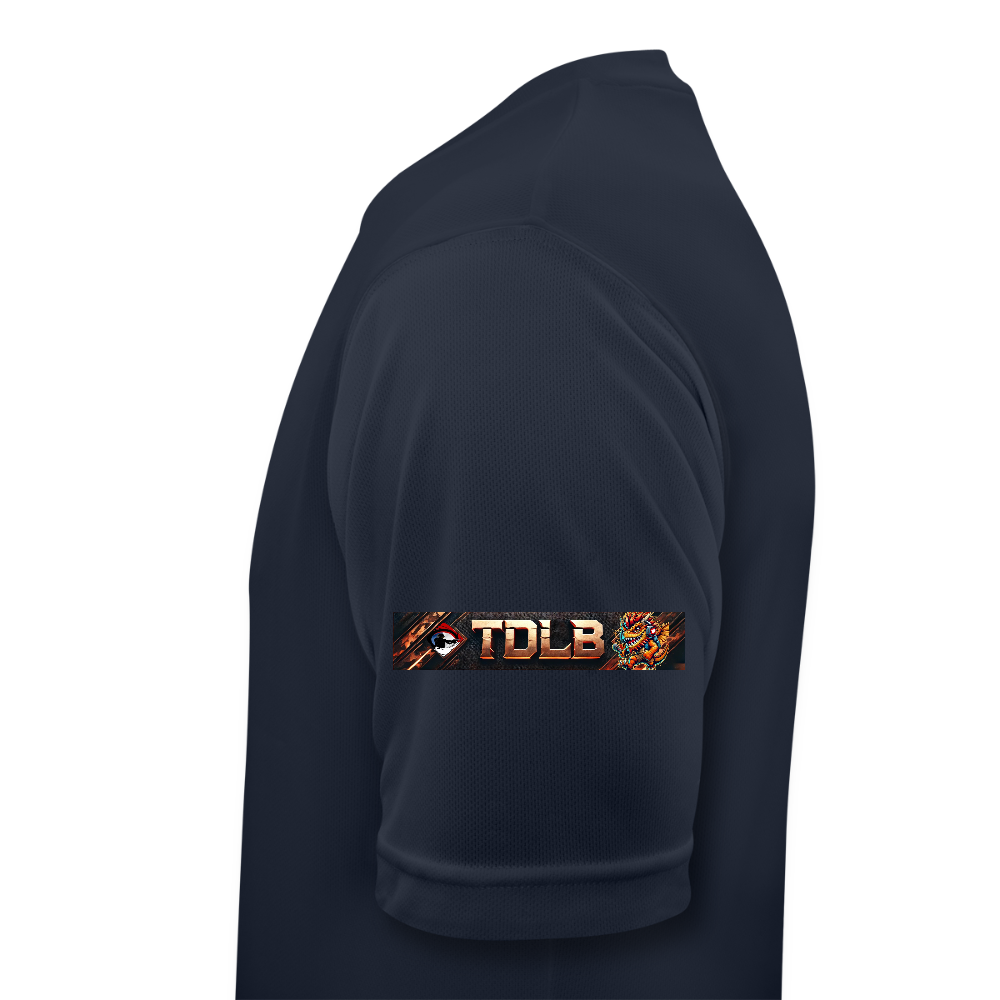 👕 T-shirt TDLB Unisexe – Performance et style au tir comme au quotidien - bleu marine foncé