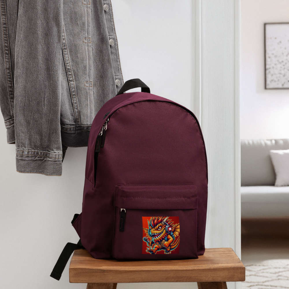🎒 Sac à dos TDLB "Beast Mode" – Logo Officiel - bordeaux