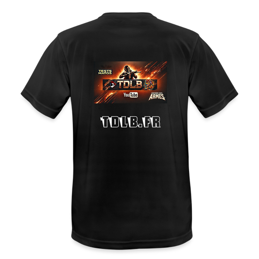 👕 T-shirt TDLB Unisexe – Performance et style au tir comme au quotidien - noir