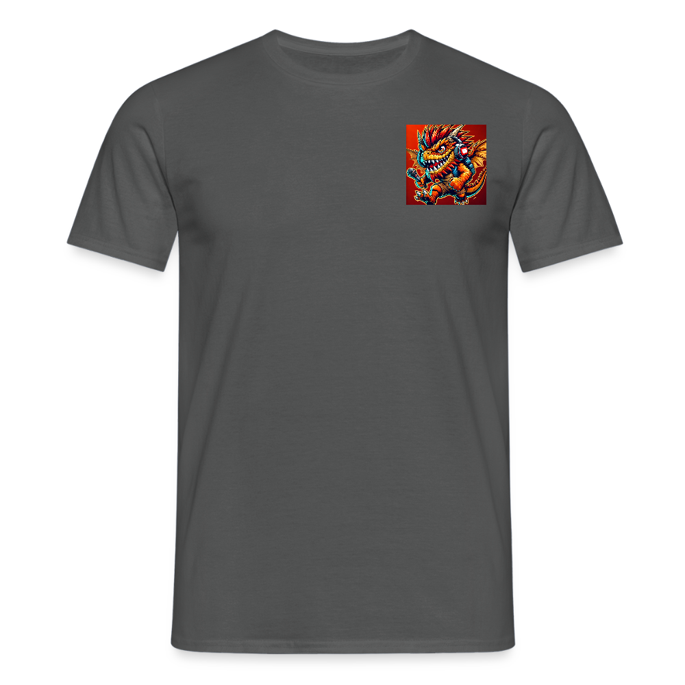 👕 T-Shirt Unisexe TDLB "Dual Impact" – Logo + Bannière - charbon