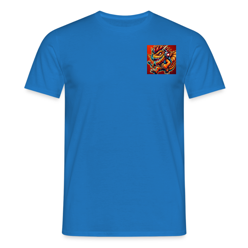 👕 T-Shirt Unisexe TDLB "Dual Impact" – Logo + Bannière - bleu royal