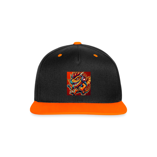 🧢 Casquette Officielle TDLB – Modèle "Beast Mode" - noir/orange néon