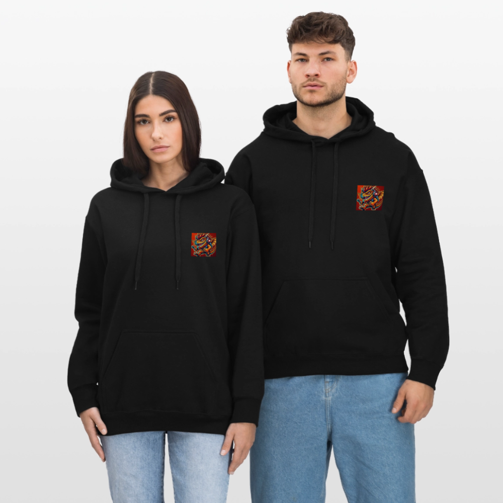 🧥 Sweat à capuche TDLB "Full Impact" – Double Impression - noir