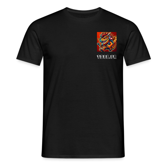 👕 T-Shirt TDLB "Chest Beast" – Logo Côté Cœur - noir