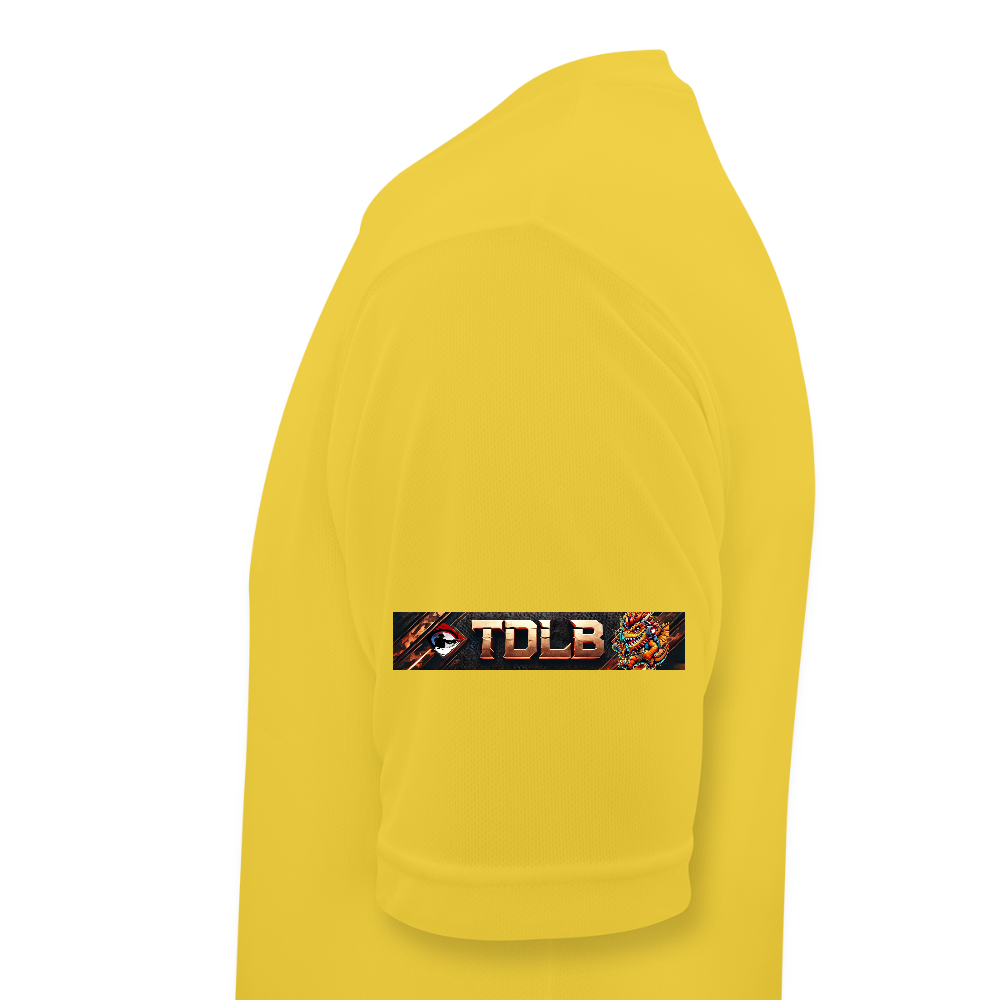 👕 T-shirt TDLB Unisexe – Performance et style au tir comme au quotidien - jaune soleil