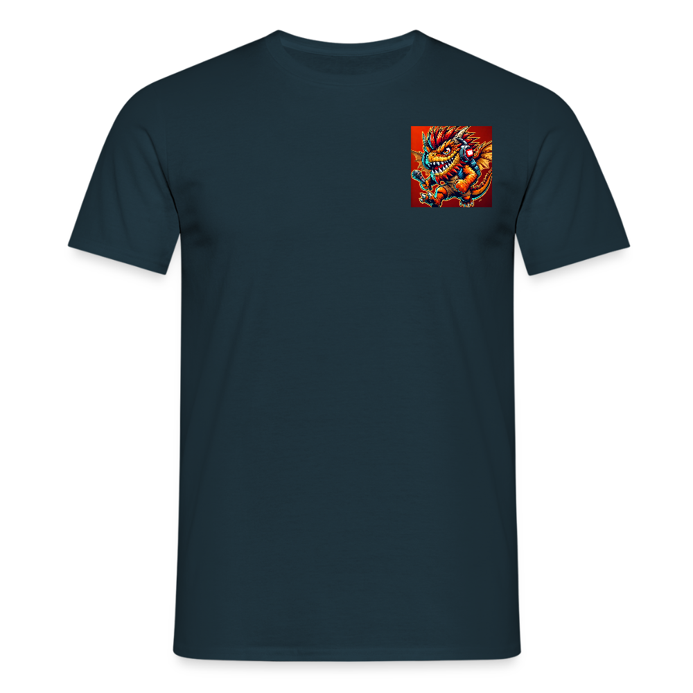 👕 T-Shirt Unisexe TDLB "Dual Impact" – Logo + Bannière - marine