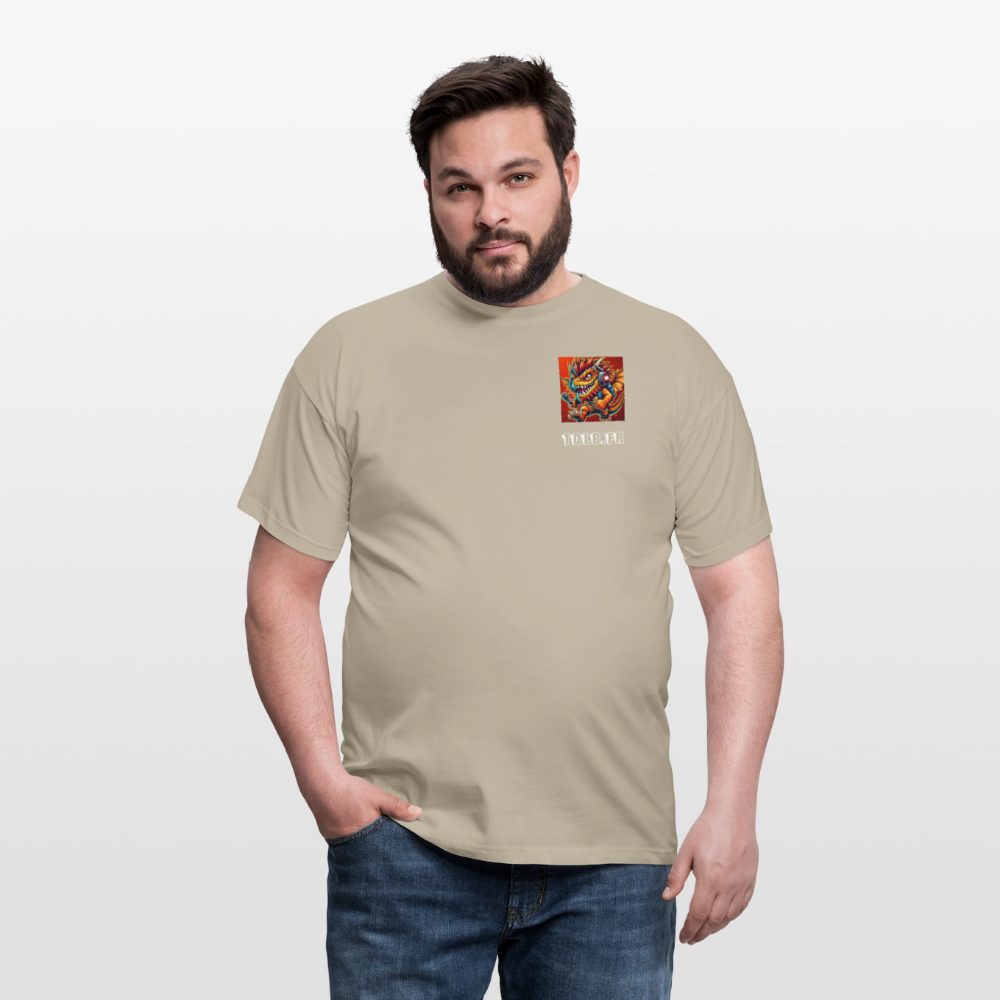 👕 T-Shirt TDLB "Chest Beast" – Logo Côté Cœur - beige sable