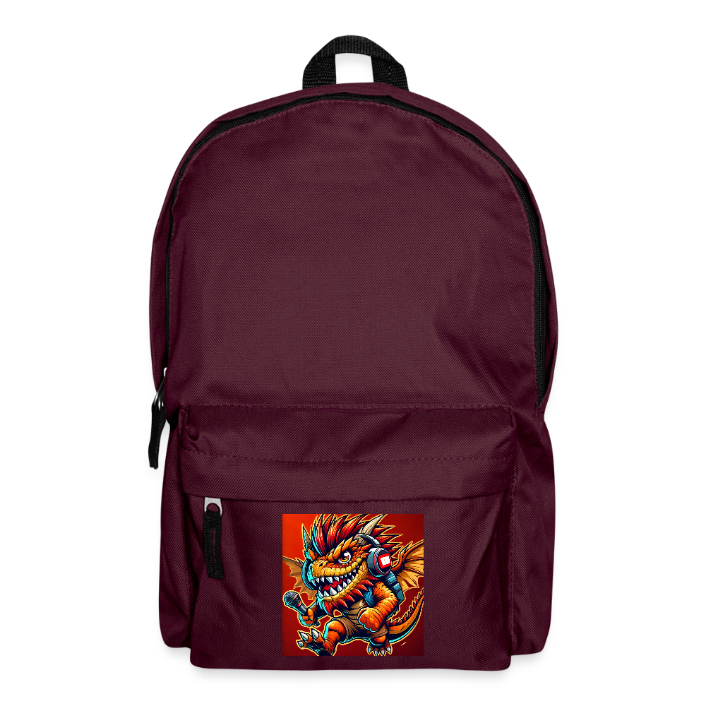 🎒 Sac à dos TDLB "Beast Mode" – Logo Officiel - bordeaux