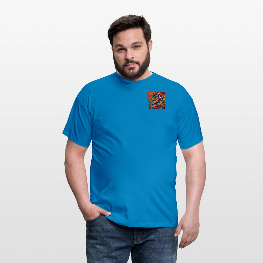 👕 T-Shirt Unisexe TDLB "Dual Impact" – Logo + Bannière - bleu royal