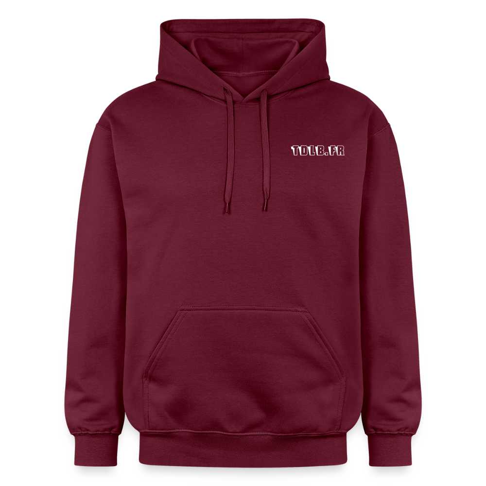 🧥 Sweat à capuche TDLB – Simple Impression - maroon