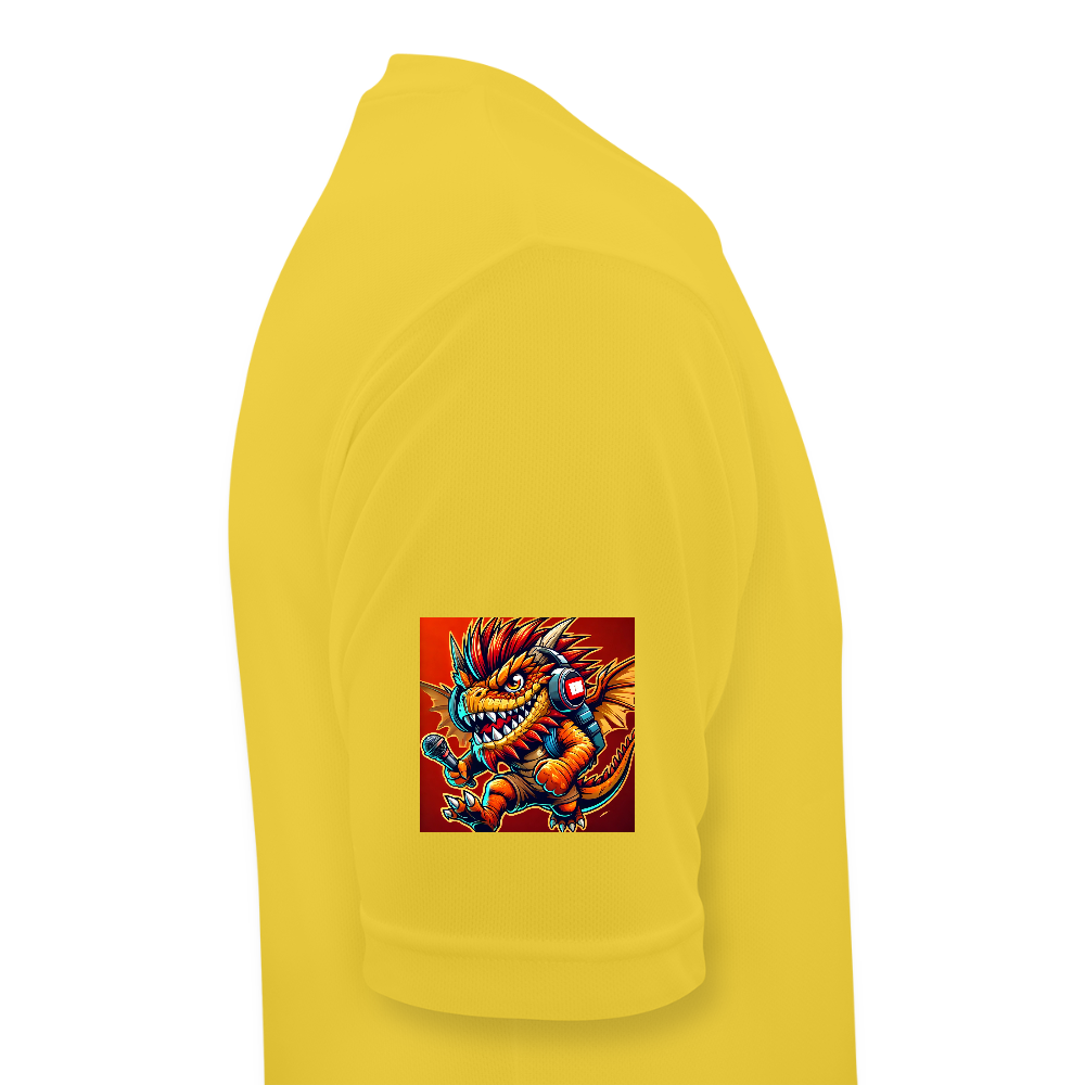 👕 T-shirt TDLB Unisexe – Performance et style au tir comme au quotidien - jaune soleil