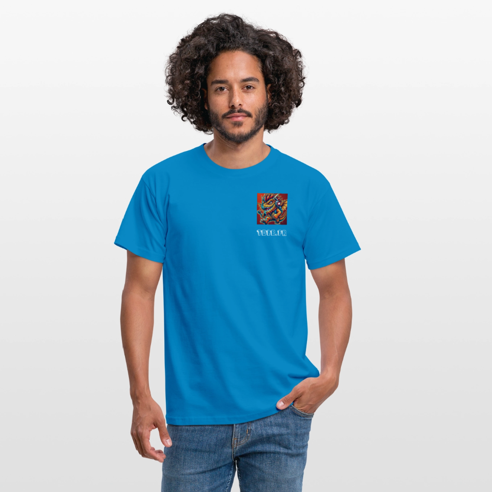 👕 T-Shirt TDLB "Chest Beast" – Logo Côté Cœur - bleu royal