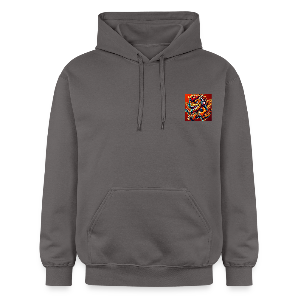 🧥 Sweat à capuche TDLB "Full Impact" – Double Impression - gris foncé