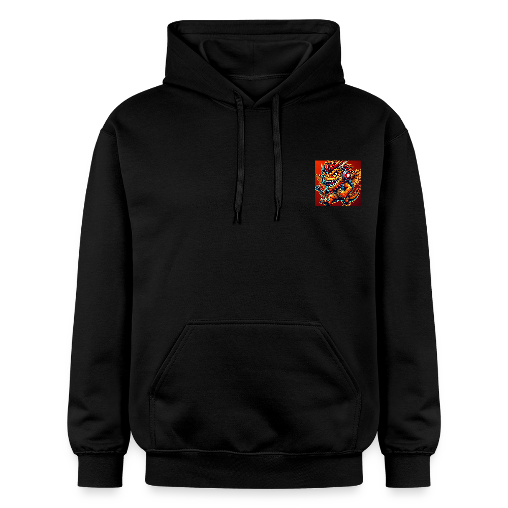 🧥 Sweat à capuche TDLB "Full Impact" – Double Impression - noir