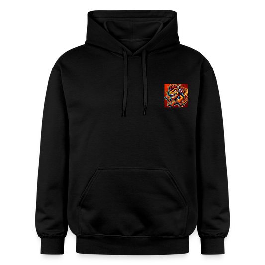 🧥 Sweat à capuche TDLB "Full Impact" – Double Impression - noir