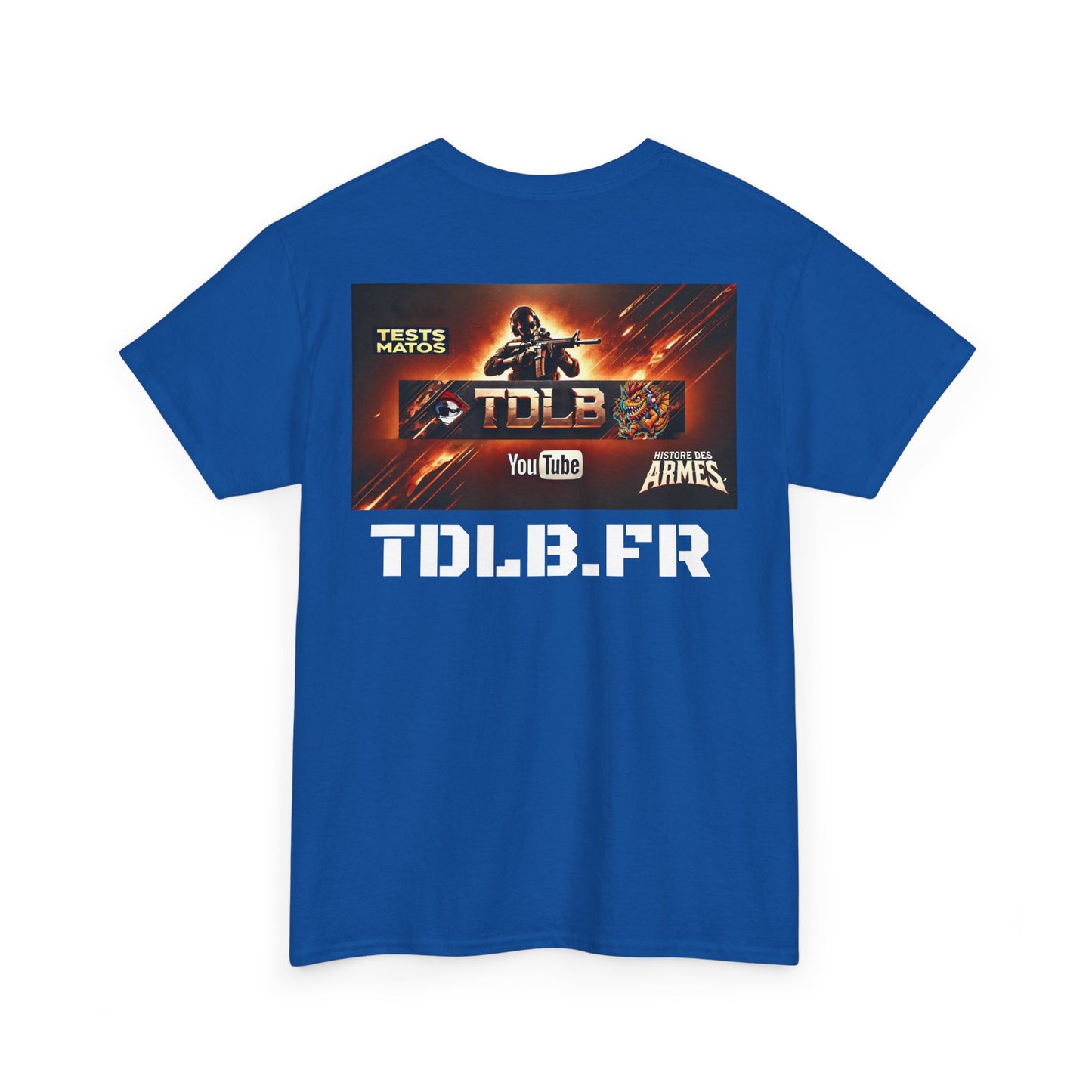 T-Shirt TDLB Unisexe en coton épais