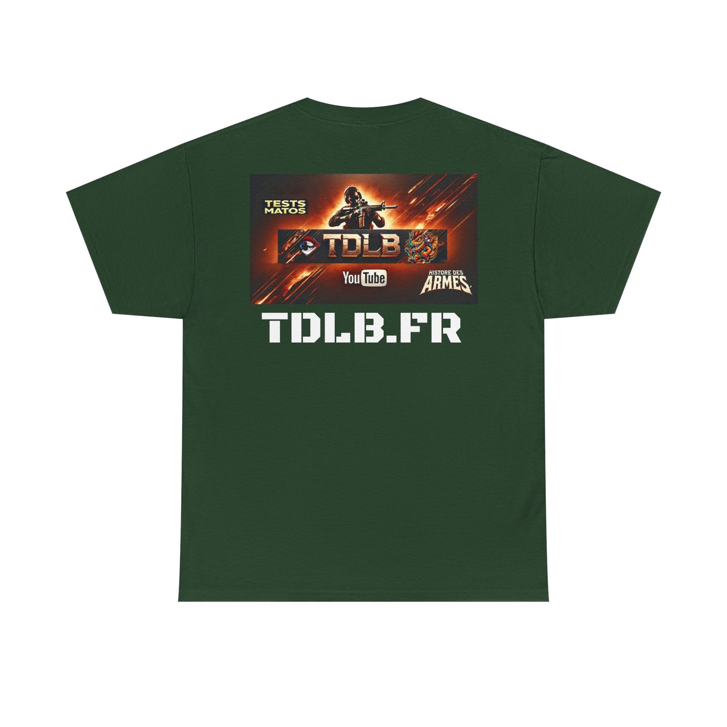 T-Shirt TDLB Unisexe en coton épais