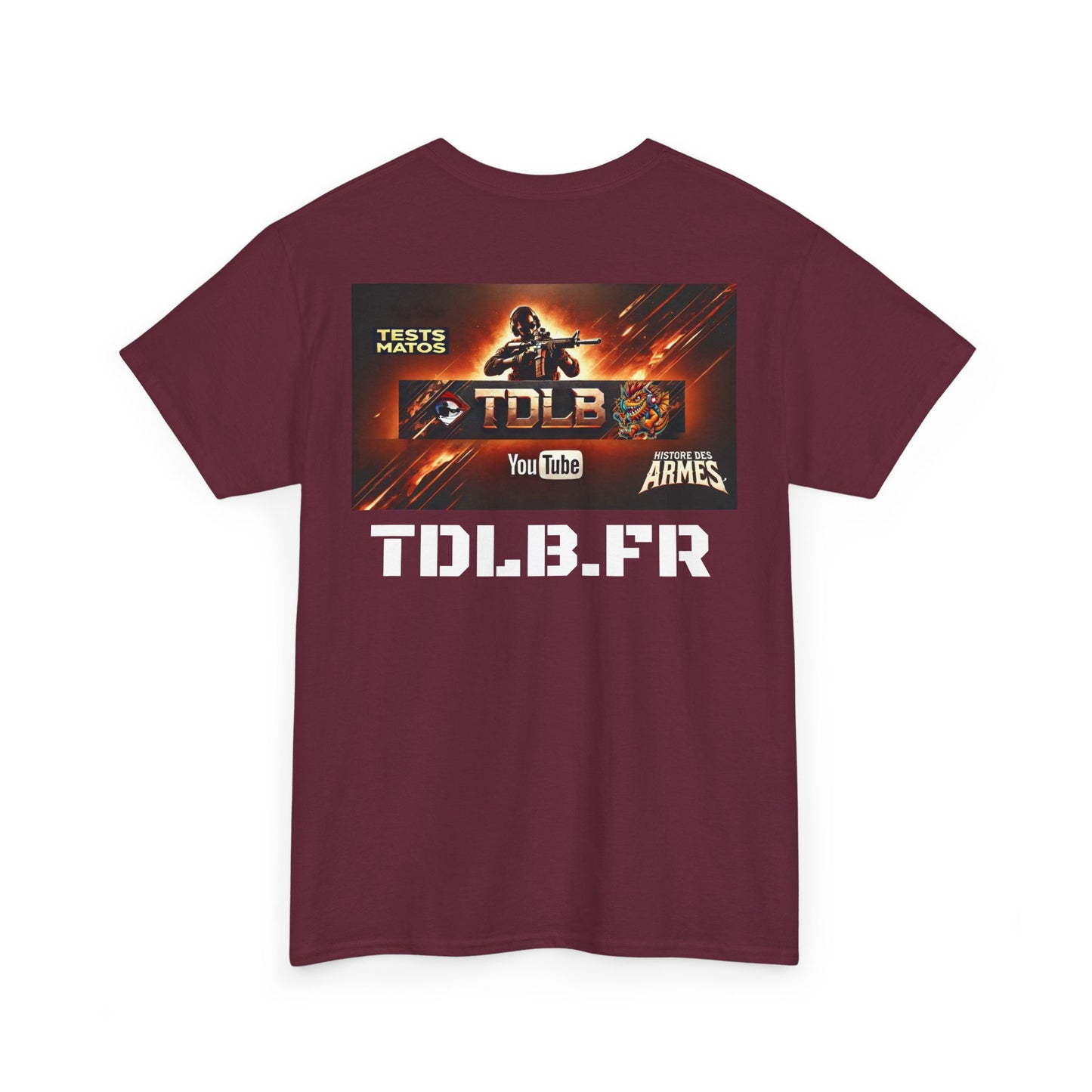 T-Shirt TDLB Unisexe en coton épais