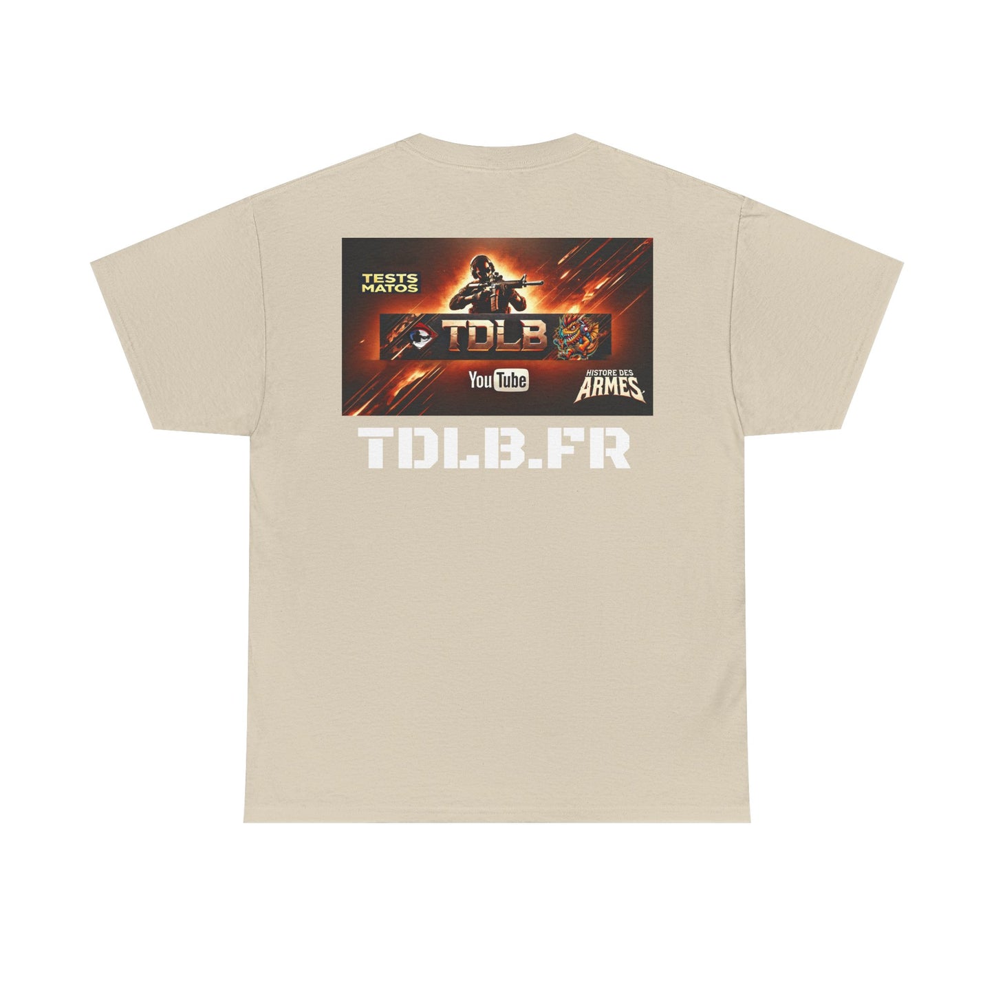 T-Shirt TDLB Unisexe en coton épais