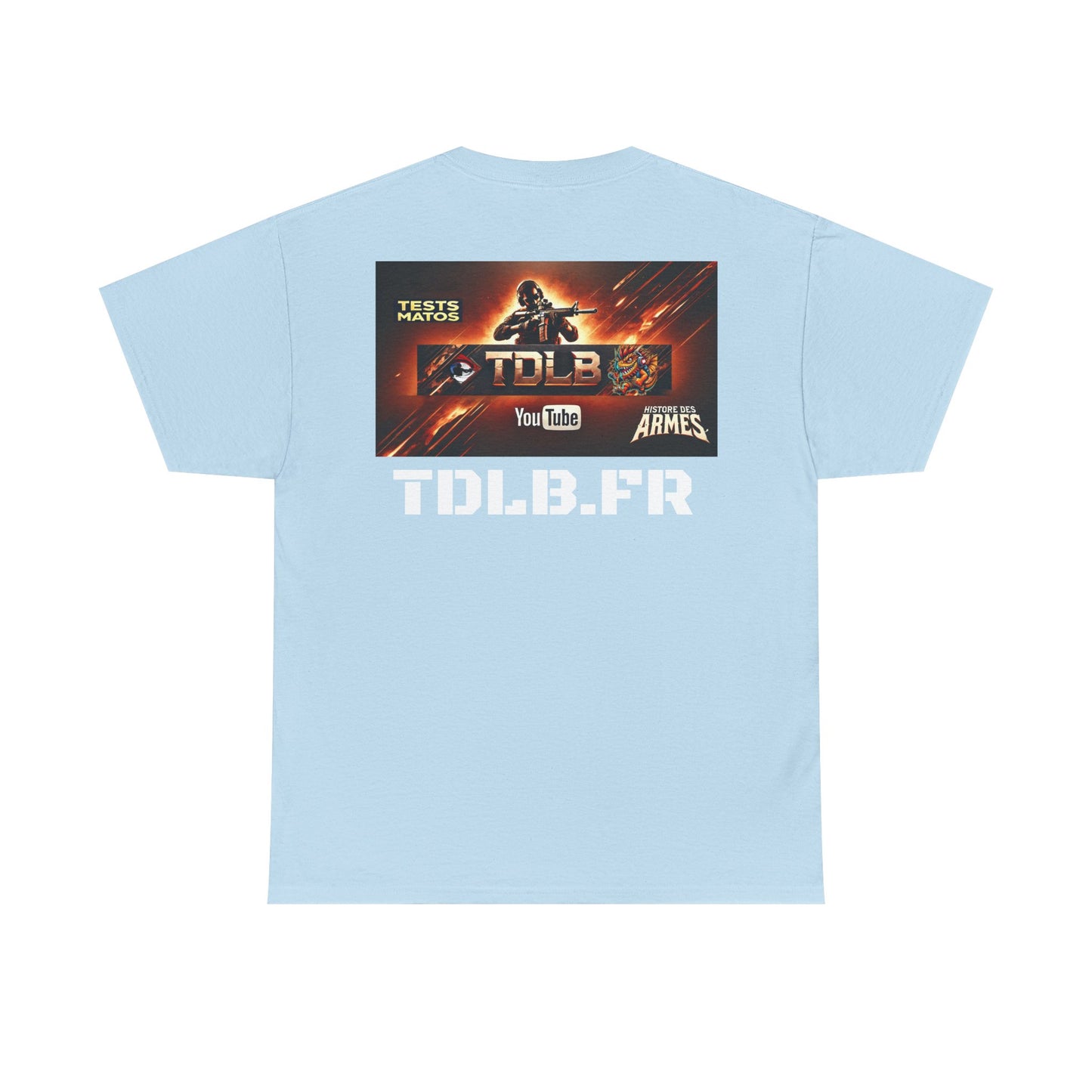 T-Shirt TDLB Unisexe en coton épais